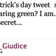 Illustration for article titled St. Patrick's Day Is For Getting Drunk/Wearing Green